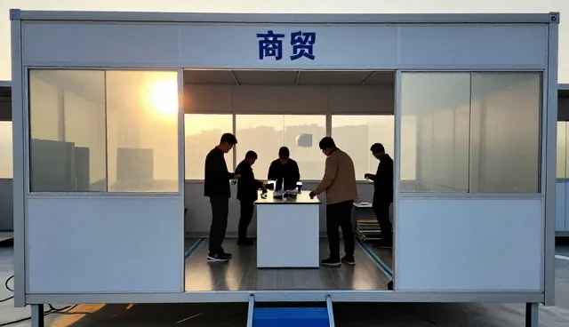 苏州市莱居阁集成移动板房有限公司展示技术支持应用成果